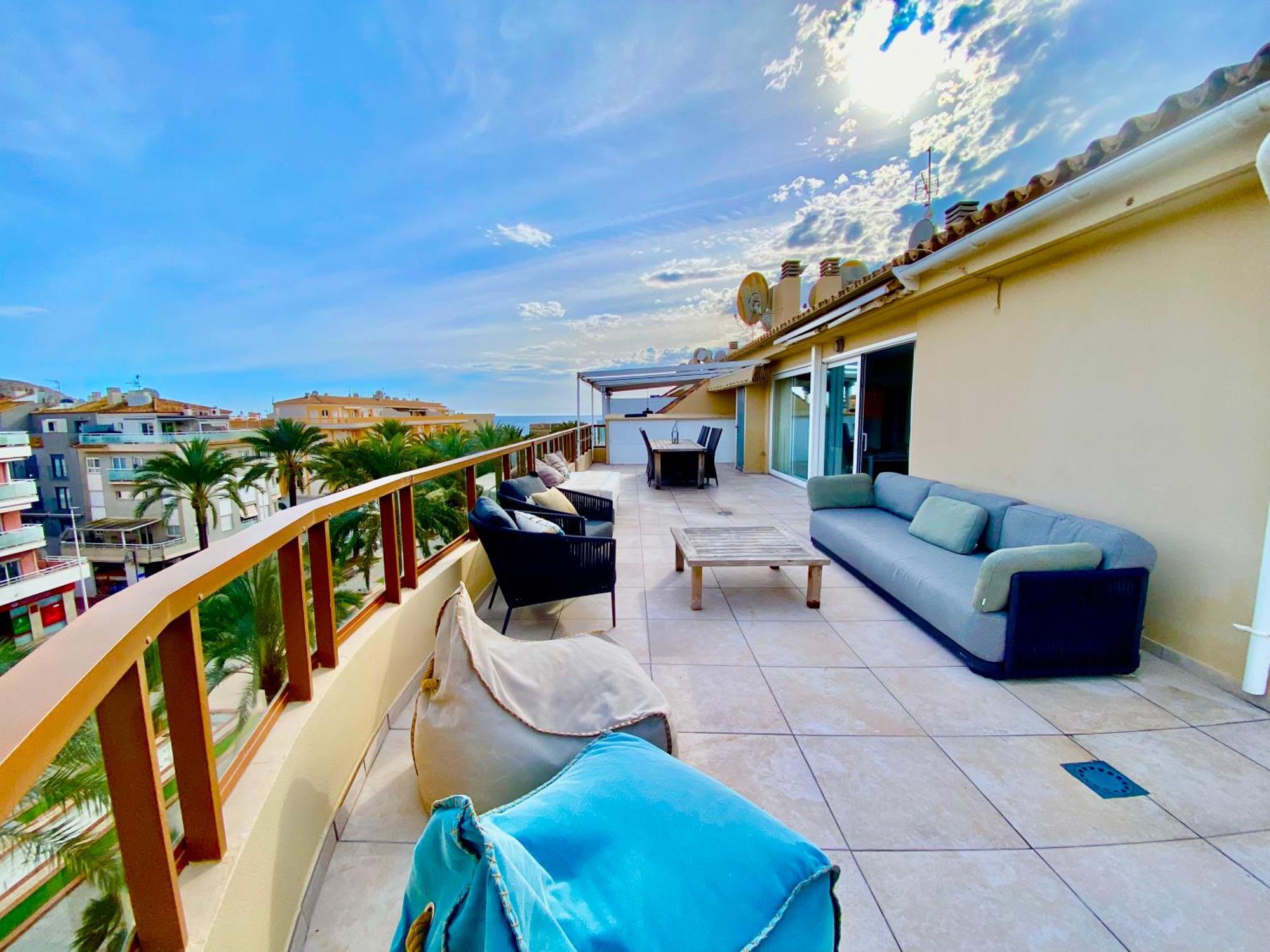 Penthouse Seven Oceans Moraira Apartment Bagian luar foto